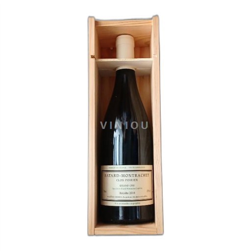 Vin Blanc sec Clos Poirier 2014 France Bourgogne Bâtard Montrachet AOC Grand Cru
