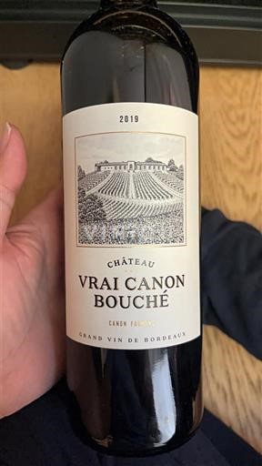 Bordeaux Canon-Fronsac Château Vrai Canon Bouché 2019