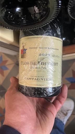 Burgundija Clos-de-vougeot Grand Cru Domaine Castagnier 2010