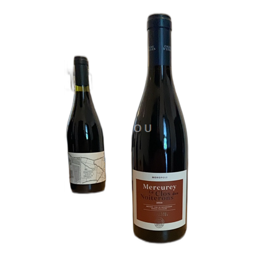 Vin Rouge sec Le Clos des Noiterons Château Rully 2019 France Bourgogne Mercurey AOC Premier Cru
