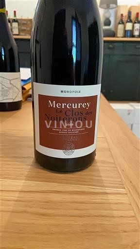 Burgundy Mercurey Premier Cru Château Rully Le Clos des Noiterons 2019