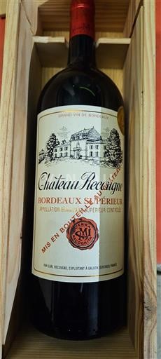 Bordeaux Bordeaux Supérieur Château Recougne 2015