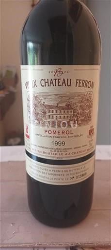Bordeaux Pomerol Château Vieux Ferron 1999