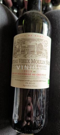 Bordeaux Puisseguin-saint-émilion Château Vieux Moulin Noir 2013
