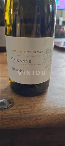 Rhônevallei Cairanne Romain Duvernay 2023