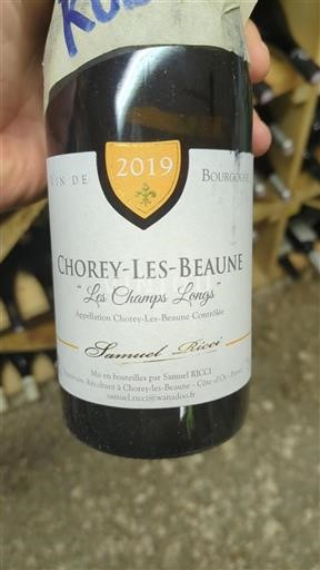 Bourgogne Chorey-lès-Beaune Samuel Ricci Les Champs Longs 2019