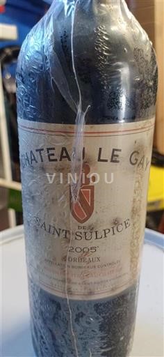 Bordeaux Château Le Gay de Saint Sulpice 2005