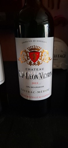 Bordéus Listrac-Médoc Château Cap Léon Veyrin 2013
