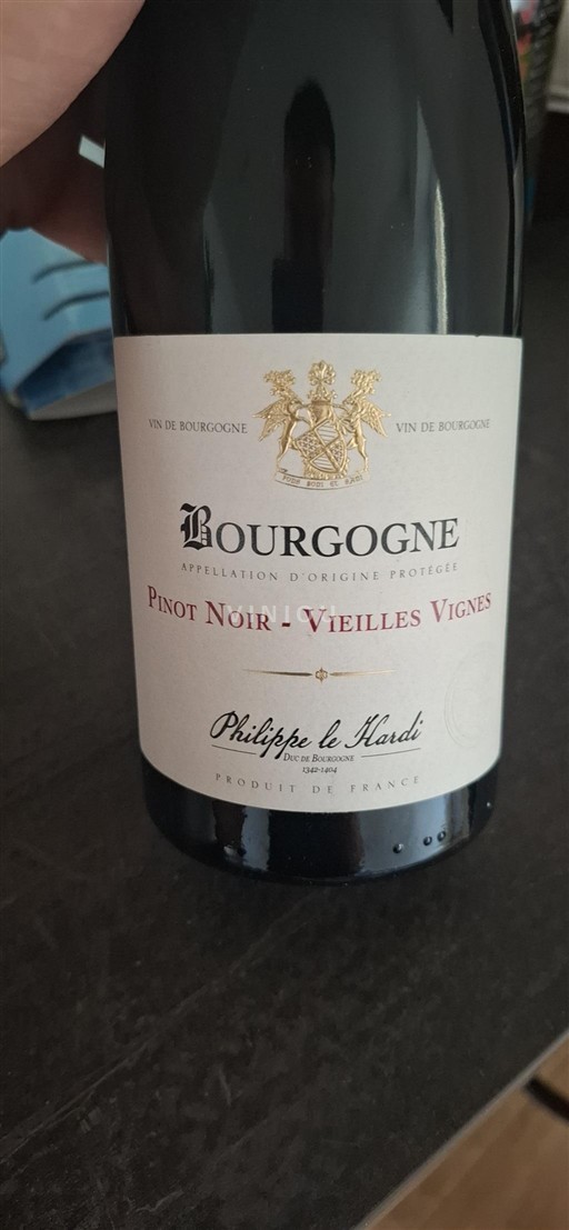 Burgundi Bourgogne Château Philippe Le Hardi Pinot Noir - Vieilles Vignes 2022