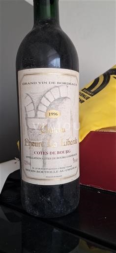 Bordeaux Côtes-de-bourg Château Prieuré La Libarde 1996