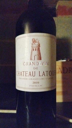Bordeaux Pauillac Premier Grand Cru Classé Château Latour 2010