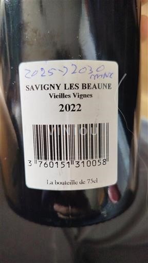 Burgundi Savigny-lès-Beaune Vieilles Vignes 2022