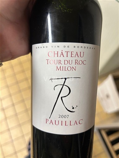 Bordéus Pauillac Château Tour Du Roc Milon 2007