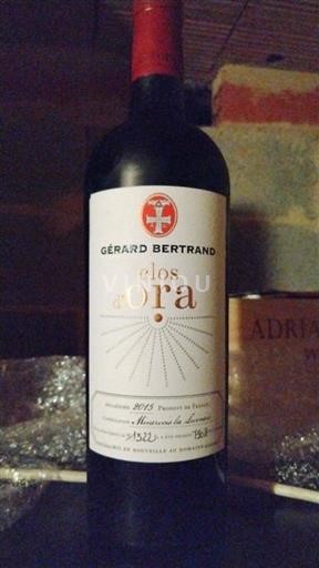 Languedoc Minervois-la-livinière Domaine Gérard Bertrand Clos d'Ora 2015