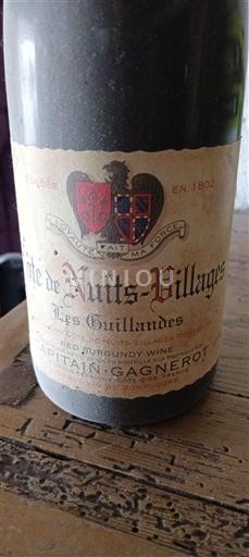 Bourgogne Côte de Nuits-Villages Capitaingagnerot Les Guillaumes 2008