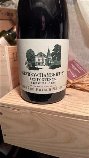 Burgundi Gevrey-Chambertin Premier Cru Labruyèreprieur Sélection Les Fontenys 2014