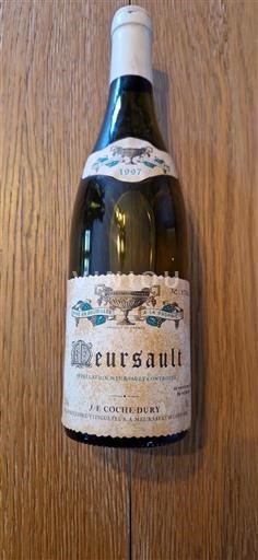 Bourgogne Meursault J-f Coche-dury 1997
