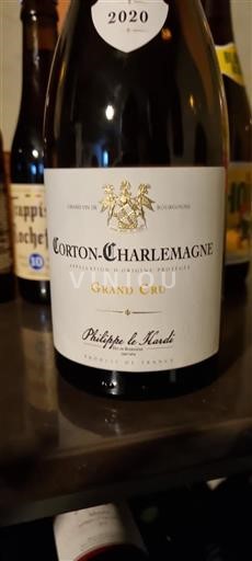 Bourgogne Corton-charlemagne Grand Cru Château Philippe Le Hardi 2020