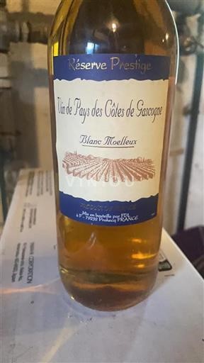 Sudoeste Côtes de Gascogne Vinade Pays Oc Réserve Prestige Sin añada