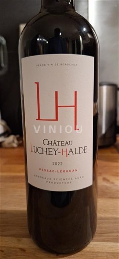 Burdeos Pessac-Léognan Château Lucheyhalde 2022