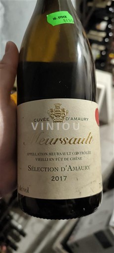 Borgoña Meursault Cuvée Amaury 2017