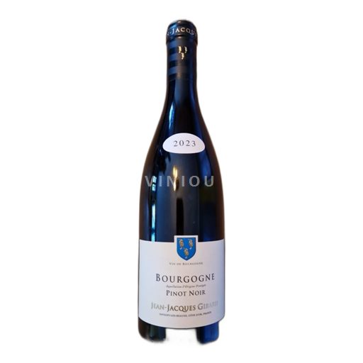 Vin Rouge sec Jean Jacques Girard 2023 France Bourgogne AOC