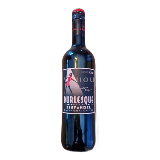 Vin Rouge sec Burl-esque 2020 USA AVA californiennes AVA