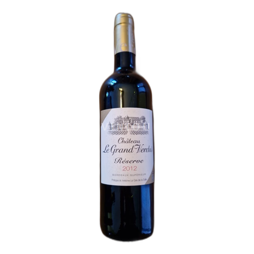 Burdeos Bordeaux superior Château Le Grand Verdus Réserve 2012