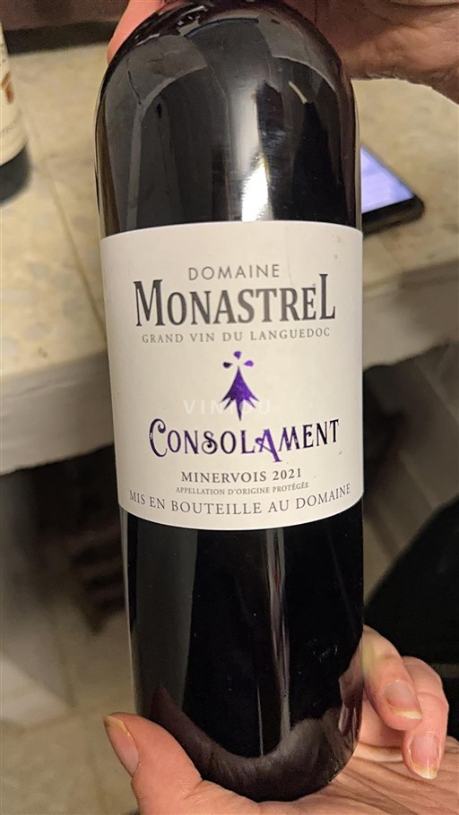 Languedoc Minervois Domaine Monastrel Consolament 2021