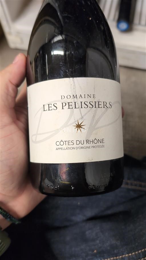 Valle del Ródano Côtes del Ródano Domaine Les Pelissiers 2023