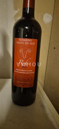 Roussillon Não especificado Domaine Vents du Sud Rubis 2023