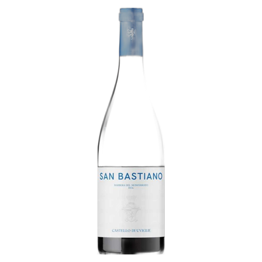 Vin Rouge sec San Bastiano Castello di Uviglie 2023 Italie Piémont Grignolino del Monferrato Casalese DOC