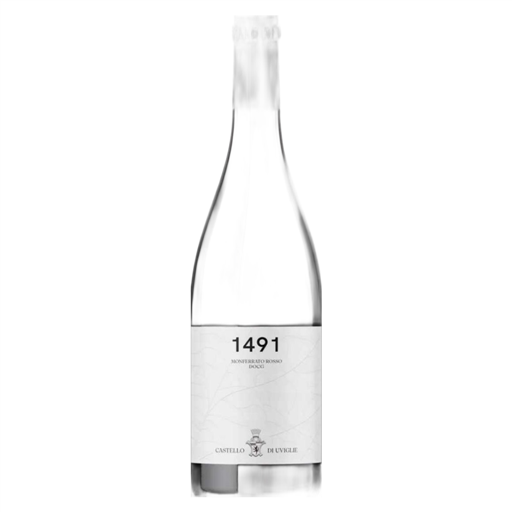 Vin Rouge sec 1491 - Albarossa Castello Di Uviglie 2019 Italie Piémont DOC