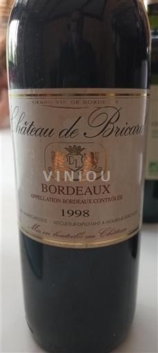 Burdeos Bordeaux Château Bricard 1998