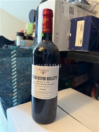 Bordeaux Moulis-en-Médoc Château Biston Brillette 2009