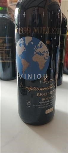 Burdeos Bordeaux Château Beau-Rivage Exceptionnelle 1999