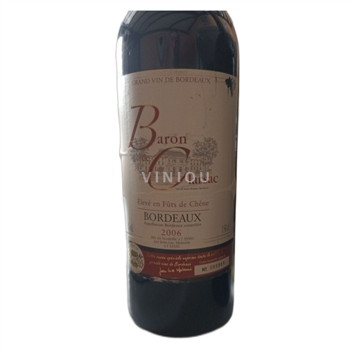 Bordeaux Baron de Clarsac 2006