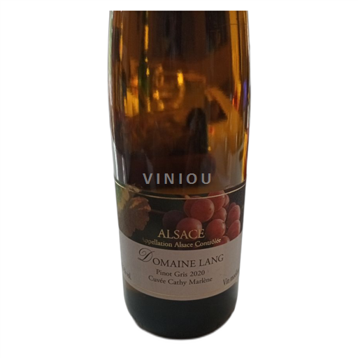 Alsazia Pinot grigio Domaine Lang Cathy Marlène 2020