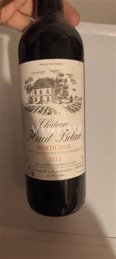 Bordeaux Château Haut-Belair 2013