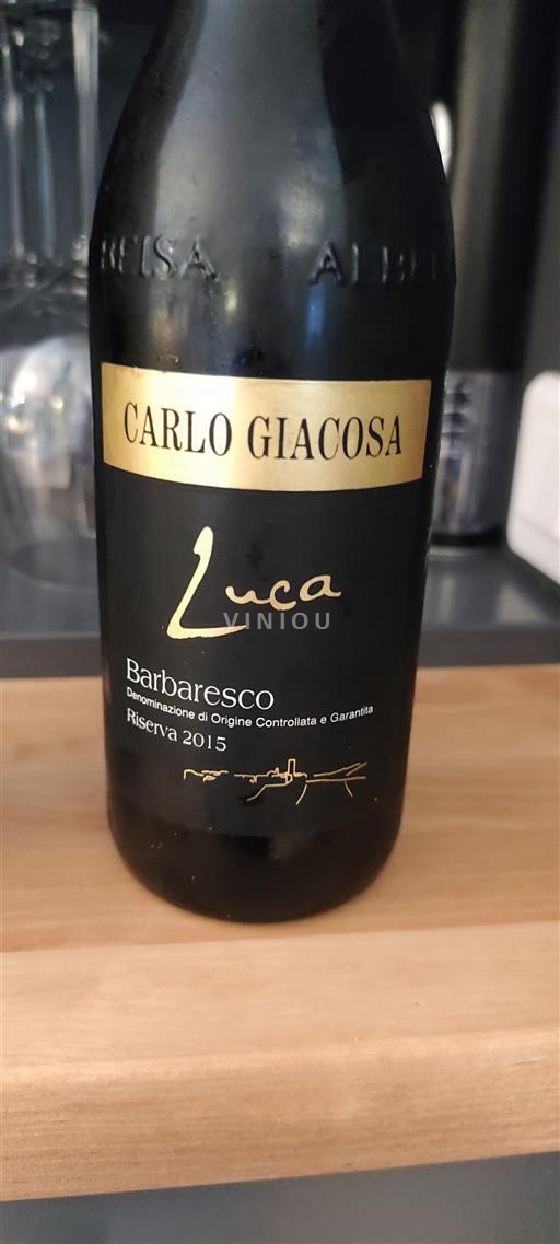 Piemont Barbaresco Carlo Giacosa Luca 2015