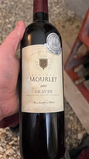 Burdeos Graves Château Mourlet 2005