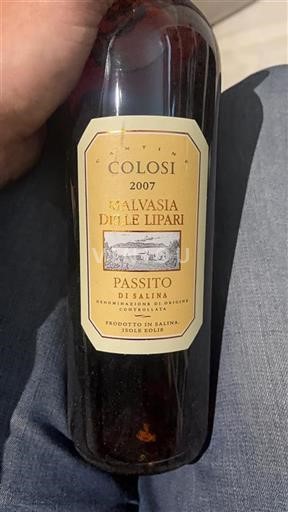 Sicilië Malvasia delle Lipari Cantine Colosi Malvasia delle Lipari 2007