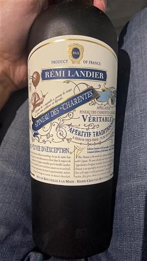 Poitou-Charentes Pineau-des-Charentes Rémi Landier d'Exception 2021