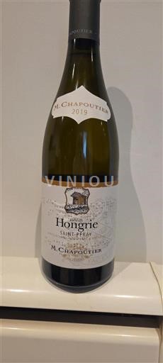 Vallée du Rhône Saint-Péray M. Chapoutier Lieu-dit-Hongrie 2019