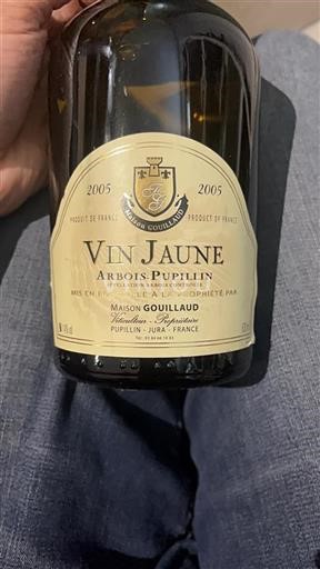 Jura Arbois Maison Gouillaud Vin Jaune 2005