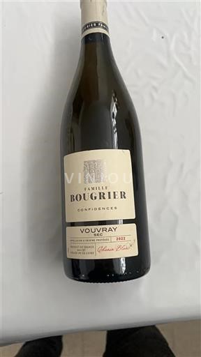 Dolina Loare Vouvray Famille Bougrier Confidences 2022