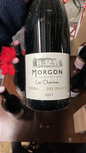Beaujolais Morgon Domaine Des Pillets Les Charmes 2022