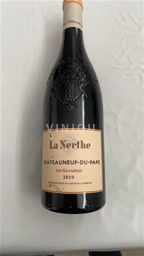 Vallée du Rhône Châteauneuf-du-pape Château La Nerthe Les Granières 2019