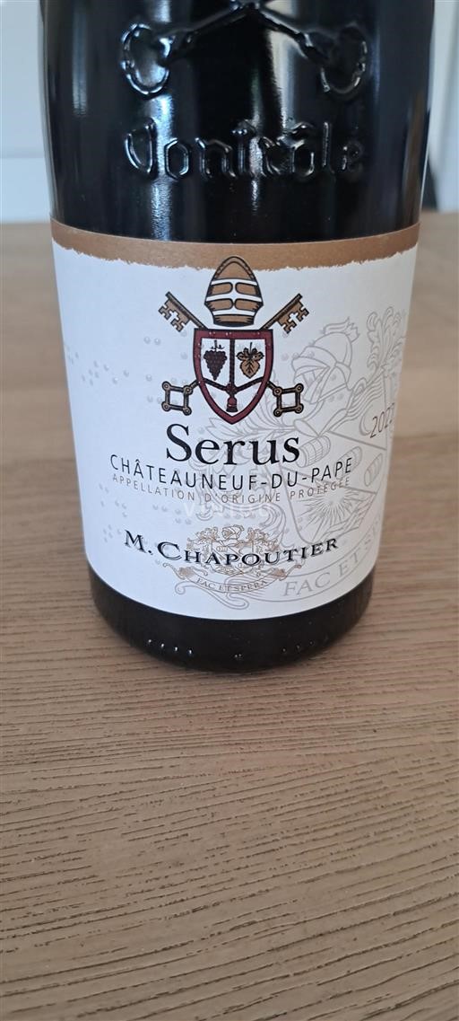 Rhônedalen Châteauneuf-du-Pape M. Chapoutier Serus 2022