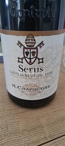 Valle del Ródano Châteauneuf-du-Pape. M. Chapoutier Serus 2022